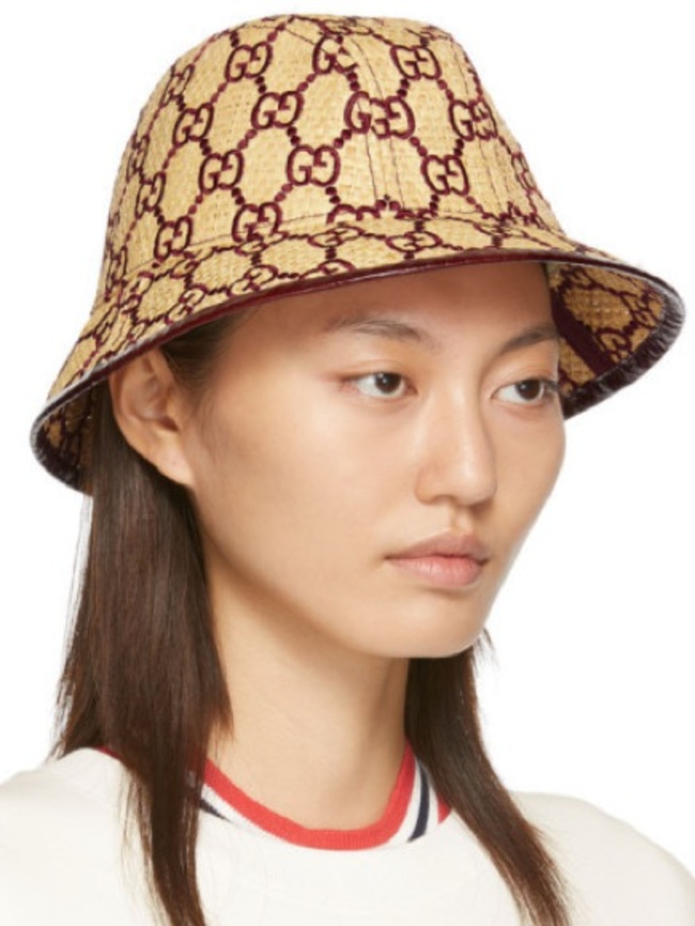 Gucci Raffia Bucket Hat - Picture 11 of 11